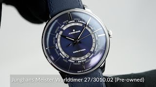 Junghans Meister Worldtimer 27301002 Preowned [upl. by Porett]