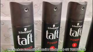 TAFT HAIR SPRAY  Best Hairspray in reasonable price  Makeup Cosmetics Wholesale in Kolkata [upl. by Nerra]