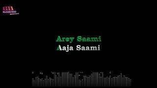 Saami Saami Karaoke  Pushpa Sunidhi Chauhan [upl. by Perry]