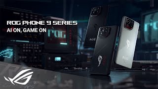 ROG Phone 9 Series  Make Your Statement with AniMe Vision  ROG [upl. by Zoa]