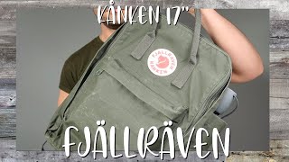 FJALLRAVEN KANKEN laptop 17 inch laptop bag review and time test after 3 years of rough use [upl. by Fredelia]