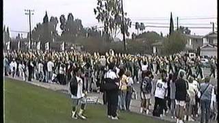 Edgewood Middle School Marching Band  the 1995 Buckboard Parade [upl. by Nohsid807]