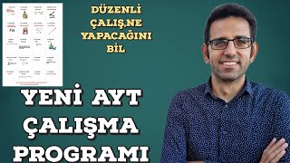 AYT Güncel Çalışma Programı [upl. by Mastat]