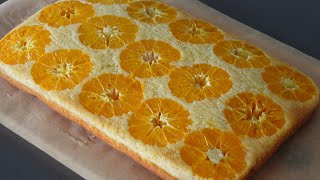 The Famous Mandarin Cake  Quick and Easy Recipe [upl. by Aicats557]