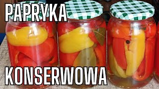 Najlepsza 🌶️Papryka Marynowana 🌶️Prosty Sprawdzony Przepis [upl. by Miah]