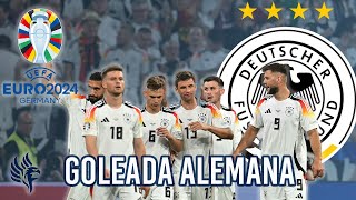 ALEMANIA vs ESCOCIA l LA SELECCIÓN TEUTONA DEBUTA CON GOLEADA l RESUMEN DÍA 1 [upl. by Ahterahs]