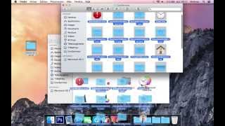 Donner lapparence de OS X 1010 Yosemite à son MAC  Thème OS X 1010 [upl. by Thill314]