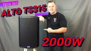 ALTO TS315 REVIEW AND DEMO [upl. by Llerrud390]