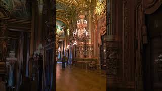 Exploring in the Palais Garnier Paris paris travel opera france [upl. by Dibru]