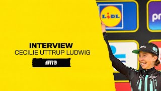 INTERVIEW with Cecilie Uttrup Ludwig  RONDE VAN VLAANDEREN 2019 [upl. by Pyszka]