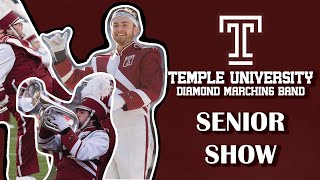 Senior Show 2022  Temple University Diamond Marching Band [upl. by Chambers136]