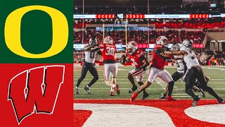 Wisconsin Badgers vs Oregon Ducks Game Highlights  2024 College Football Highlights [upl. by Ociram]