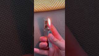 Fake ST DuPont lighter Replica Ping and Flame [upl. by Lemmie]