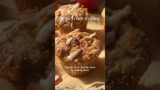 apple fritter muffins easyrecipe apple applefritters [upl. by Weeks]