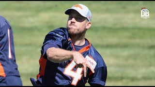 Highlights of New QB Case Keenum Leading the Broncos Offense in the Offseason [upl. by Michelle]