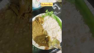 Dal chawal Indian favourite food recipe ytshortsvideo [upl. by Shaun]