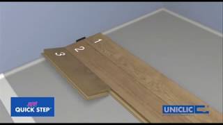 How to install Quick Step laminate flooring planks [upl. by Manard232]