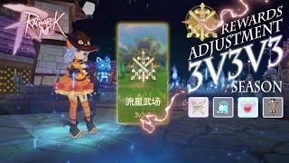 Ragnarok M Eternal Love  Adjustment Martial Art 3v3v3 Season Rewads [upl. by Seton55]