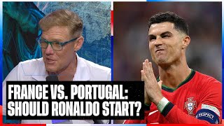 Portugal vs France Preview Should Cristiano Ronaldo start  SOTU [upl. by Reniti]