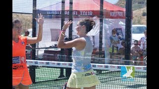 Vamos Pádel Martita Ortega y Ari Sánchez contra Lucía Sainz y Gemma Triay [upl. by Ahsitan]