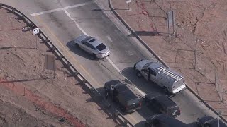 Phoenix Police officers use Grappler Police Bumper to end pursuit [upl. by Shira]