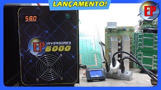 INVERSOR de 6000W  EP6000  Teste de potência [upl. by Grote]