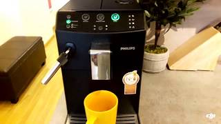 How to operate Philips coffee machine [upl. by Humfrid]