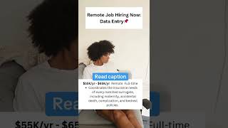 Work from home remote jobs hiring right now link in bio remotejobs workfromhomejobs dataentry [upl. by Swen]