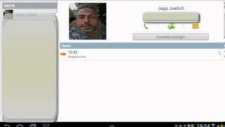 Telefonieren mit dem Samsung Galaxy Tab 2 101 [upl. by Balduin624]