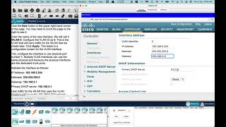 Packet Tracer Activity 13312  Configure a WPA2 Enterprise WLAN on the WLC [upl. by Adlei]