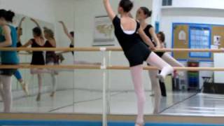 Ballet at the Barre Rond de Jambe Combination [upl. by Sirapal692]