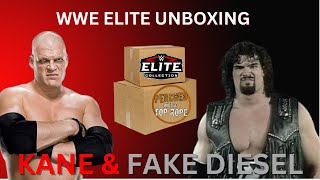 WWE Elites Unboxing SIGNED Figures Featuring Beat of 2010 Kane amp Monday Night Wars Fake Diesel [upl. by Violante254]