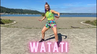 Zumba Dance With Rachel  Watati [upl. by Ellehcyar]