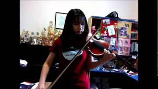 Final Fantasy XIII Main Theme Song Kimi Ga Iru Kara君がいるから Violin Cover [upl. by Sidra225]