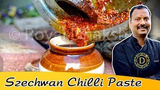 Szechuan Red Chilli Paste  Sauce in Tamil [upl. by Neelak60]