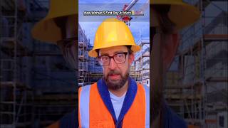 Part 77  New WorkerS First DayAt Work👷 workers funny work construction job shorts [upl. by Zsa]