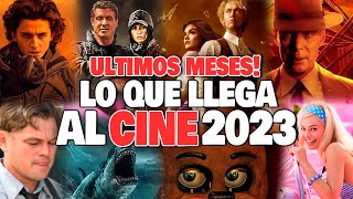 Estrenos de Cine 2023 l Peliculas mas Esperadas Lo que queda de año [upl. by Rambert]