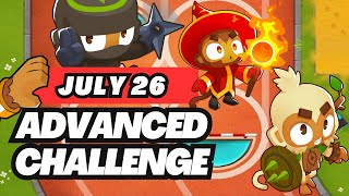 BTD6 Todays Advanced Challenge  26 July 2024  Flothar By Shadox [upl. by Rudich]