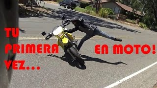 Tutorial para andar en moto Tu primera vez [upl. by Eelaroc286]