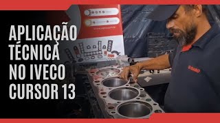 Aplicação técnica no Iveco cursor 13  Jogo de Juntas Sabó [upl. by Scribner]