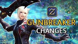 Gunbreaker Changes  Dawntrail Media Tour FFXIV [upl. by Inilahs]