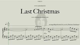 Last Christmas  For Piano Beginner [upl. by Iana]