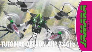 Jamara Oberon Quadrocopter Drohne  Tutorial der Montage [upl. by Aicilram438]