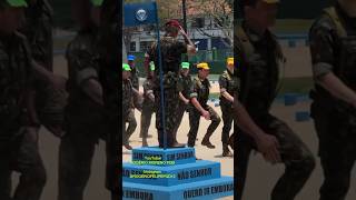 DESFILE EM CONTINÊNCIA AO NOVO COMANDANTE DA ESCOLA DE PARAQUEDISTA  CI PQDT GPB 🦅 [upl. by Ydur148]