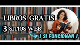 CÓMO DESCARGAR LIBROS GRATIS  3 SITIOS WEB SI FUNCIONAN [upl. by Anas115]