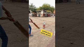 Super Ball good wicket Cricketlover shotvideo [upl. by Ahsiuq]