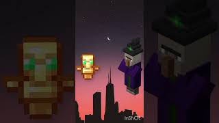 Totem vs all Minecraft mob and mutan minecraft wither creepypastaedit shortvideo [upl. by Ellehcin]