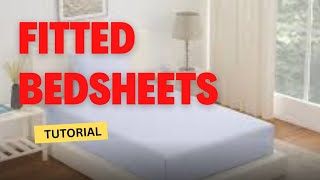 How to make fitted bedsheets [upl. by Jerold]