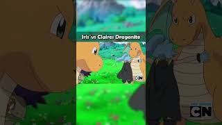 Iris´ vs Claire´s Dragonite🔥pokemon pokemonanime ashketchum dragonite [upl. by Duax65]