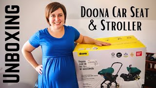 Doona UNBOXING amp SET UP  Car seat stroller combo from DOONA is it worth the money [upl. by Ludmilla]